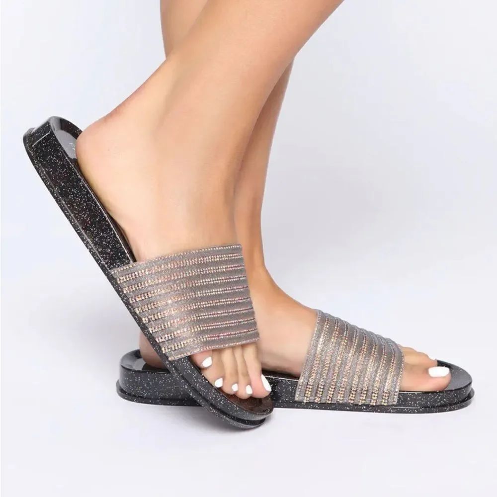 SHOE LAND CATERINA-2-WOMEN’S FASHION RHINESTONE